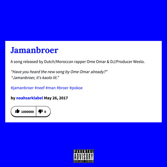 #93: Ome Omar & Weslo – Jamanbroer